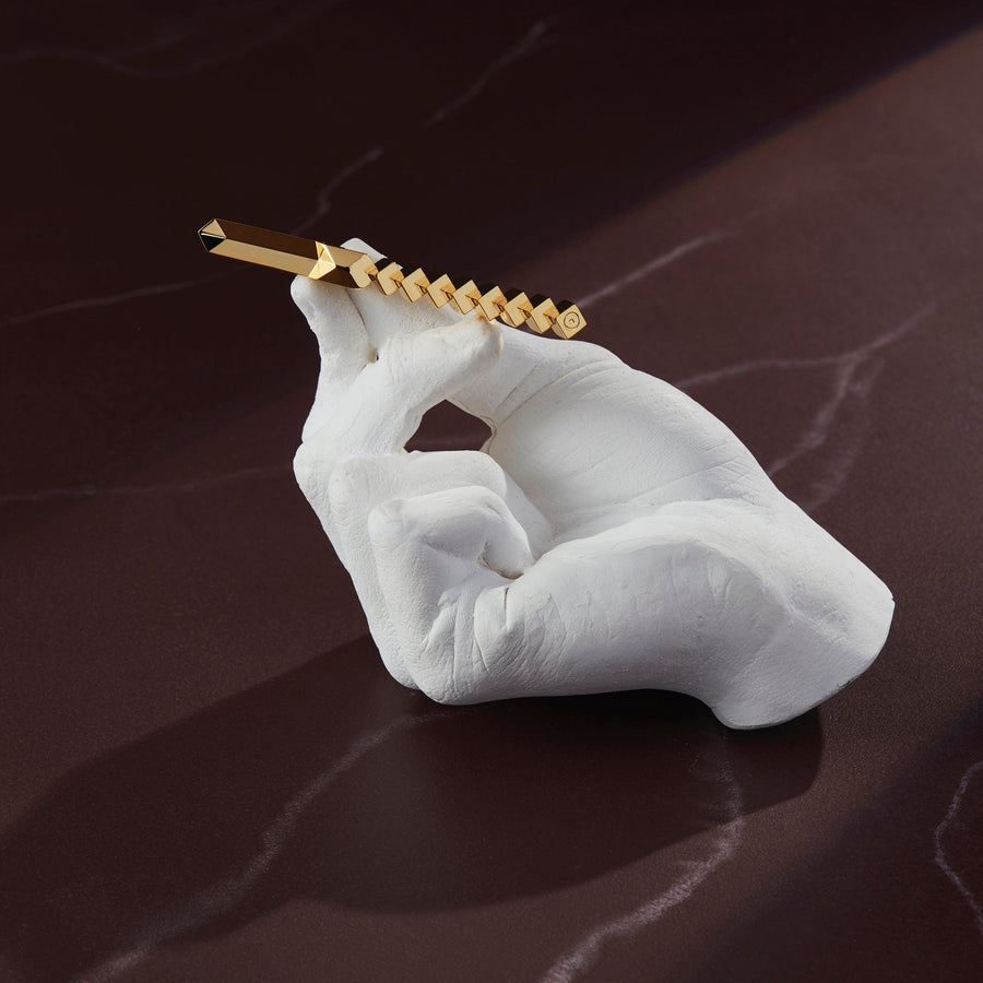 Gold-Plated Candle Snuff